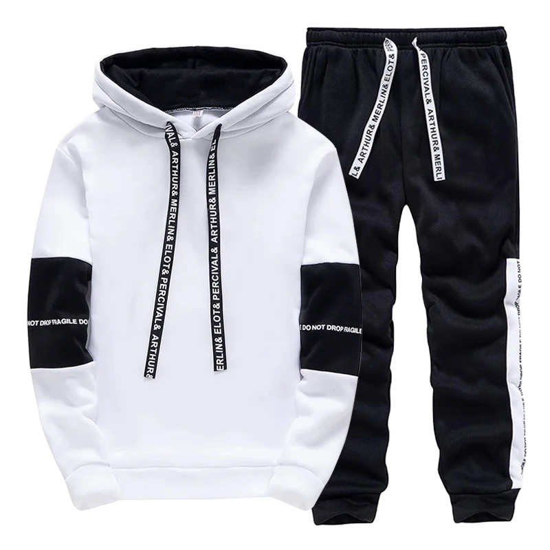 Winter Clothing Equipment - Tracksuit for Man Casual Hooded Sweatshirts