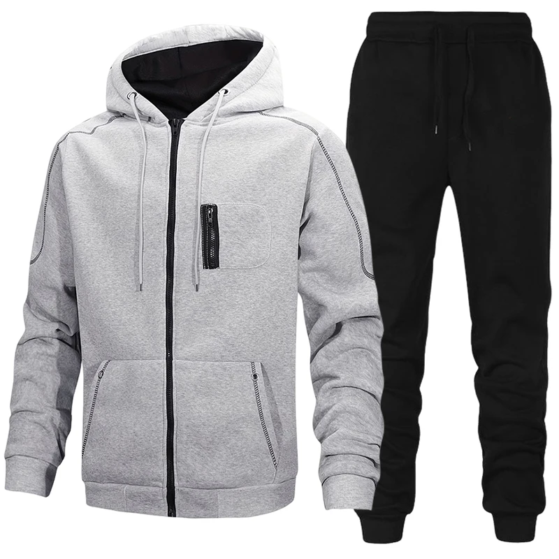 Winter Clothing Equipment - Fashion Men's Tracksuit Casual Hoodie Sweatshirts