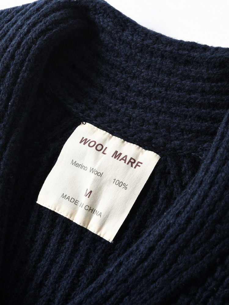 Eu Vintage 100% Wool Chunky Kn - đánh giá và giá Wool Blend Coat