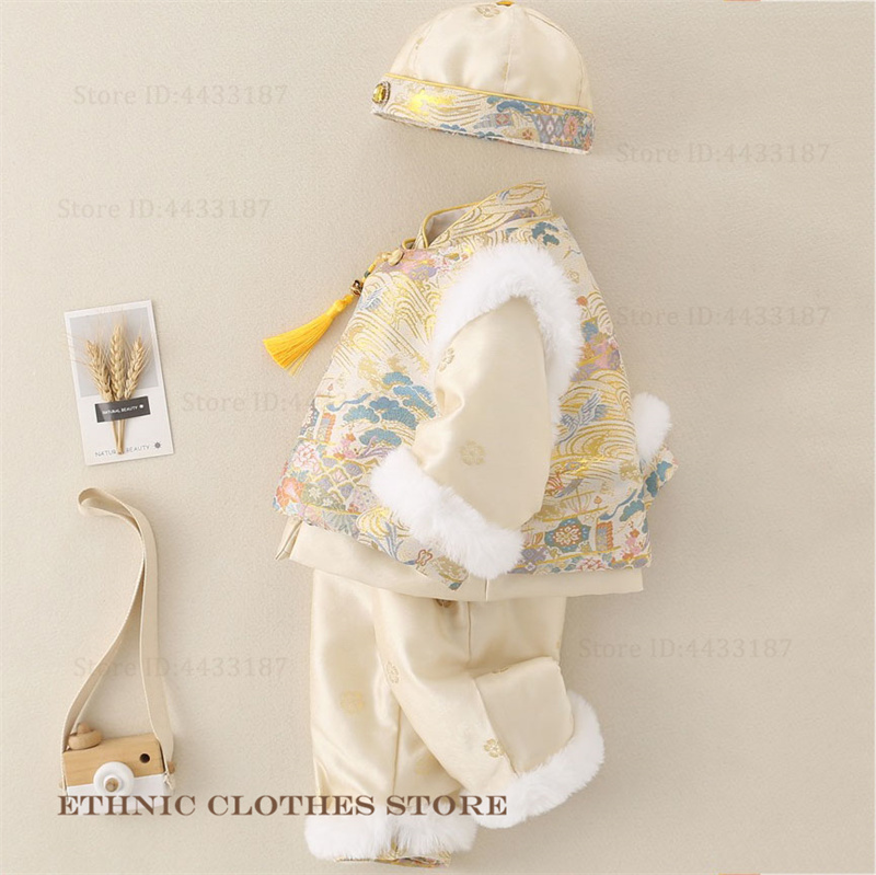 Boys Baby Hundred Days Tang Su - đánh giá và giá Winter Clothing For Babies