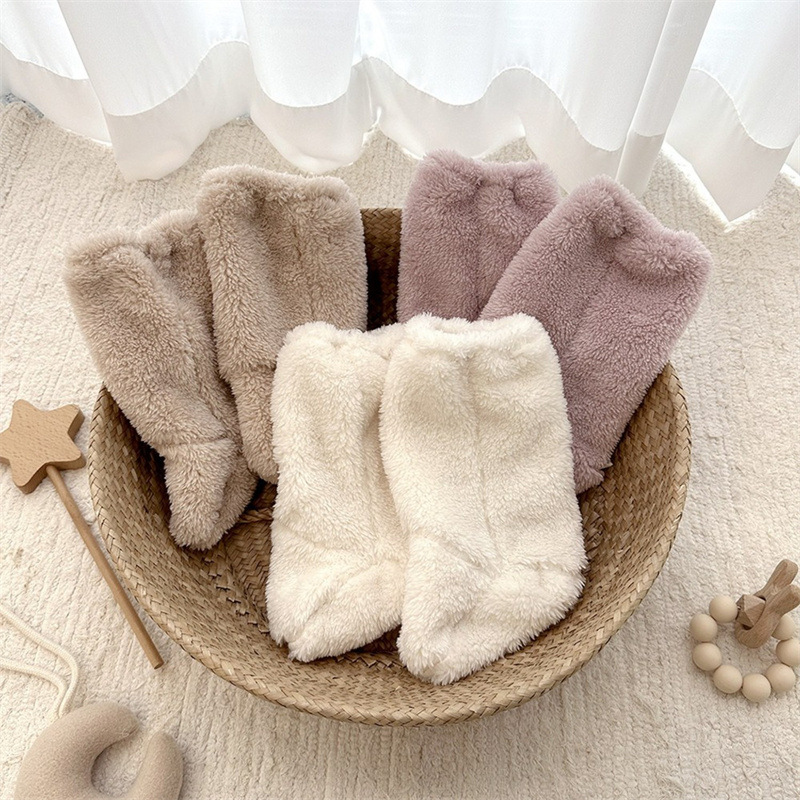 Warm Winter Baby Socks Coral F - đánh giá và giá Winter Clothing For Babies