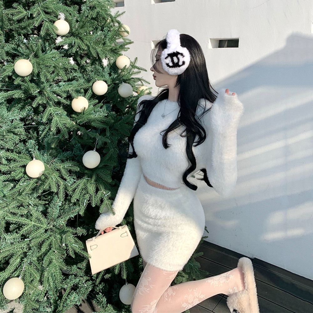 Gợi Cảm Nữ Slim Chui Đầu Crop  - đánh giá và giá Winter Wear Clothes