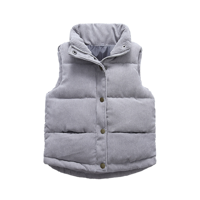 Kids Boys Girls Corduroy Vests - đánh giá và giá Winter Clothing Boys