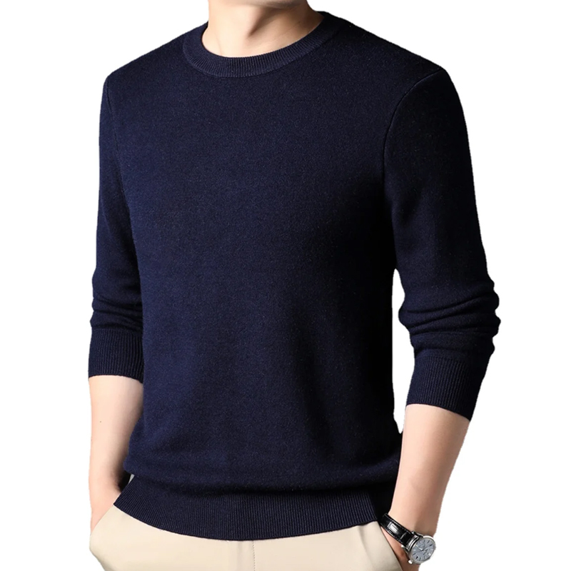 Men's Solid Color Knitted Pull - đánh giá và giá Wool Blend Coat