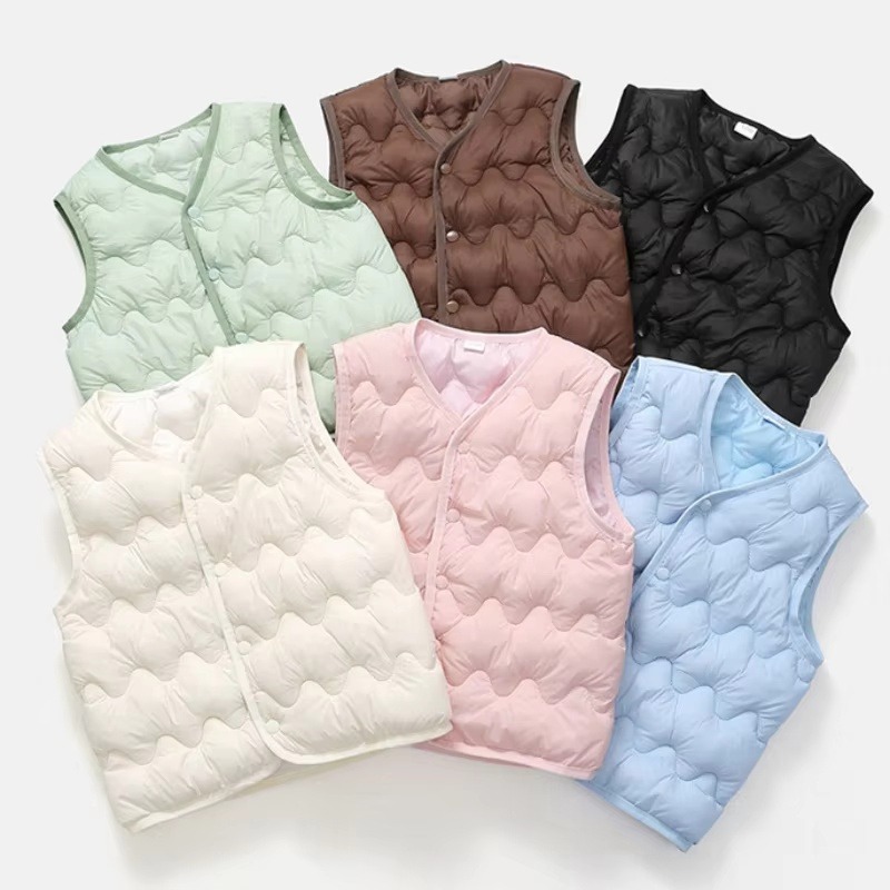 New Children Warm Cotton Vest  - đánh giá và giá Winter Clothing 1 Year Old
