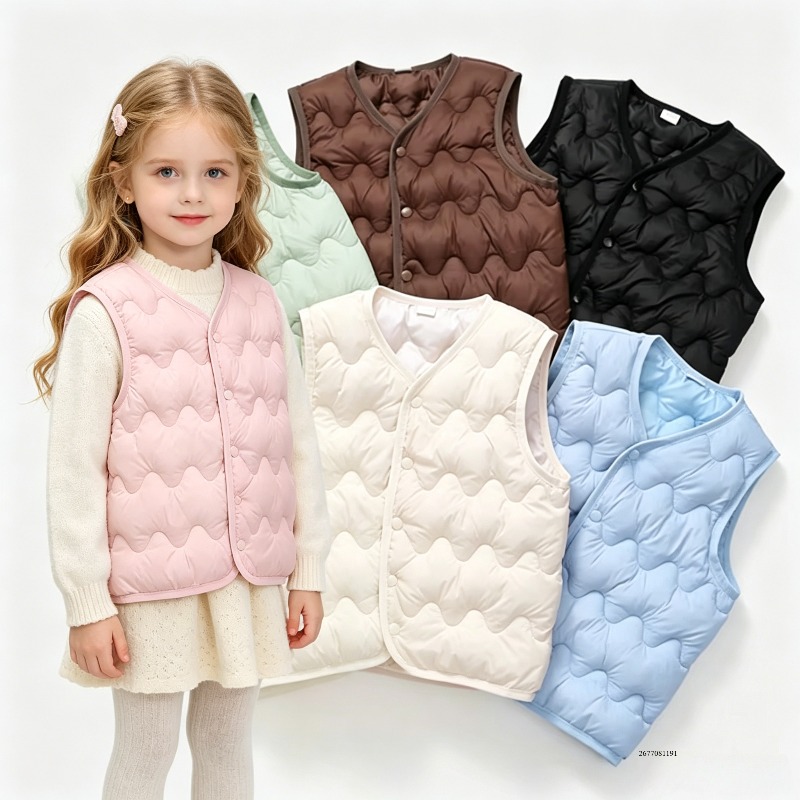New Children Warm Cotton Vest  - đánh giá và giá Winter Clothing 1 Year Old