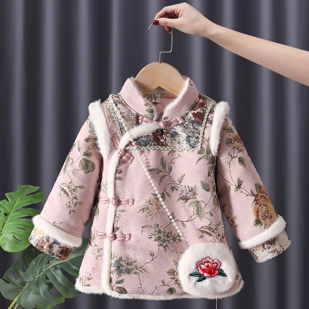 Winter Baby Girls Hanfu Kids P - đánh giá và giá Winter Clothing For Babies