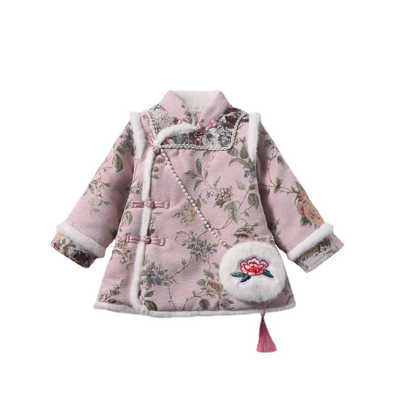Winter Baby Girls Hanfu Kids P - đánh giá và giá Winter Clothing For Babies