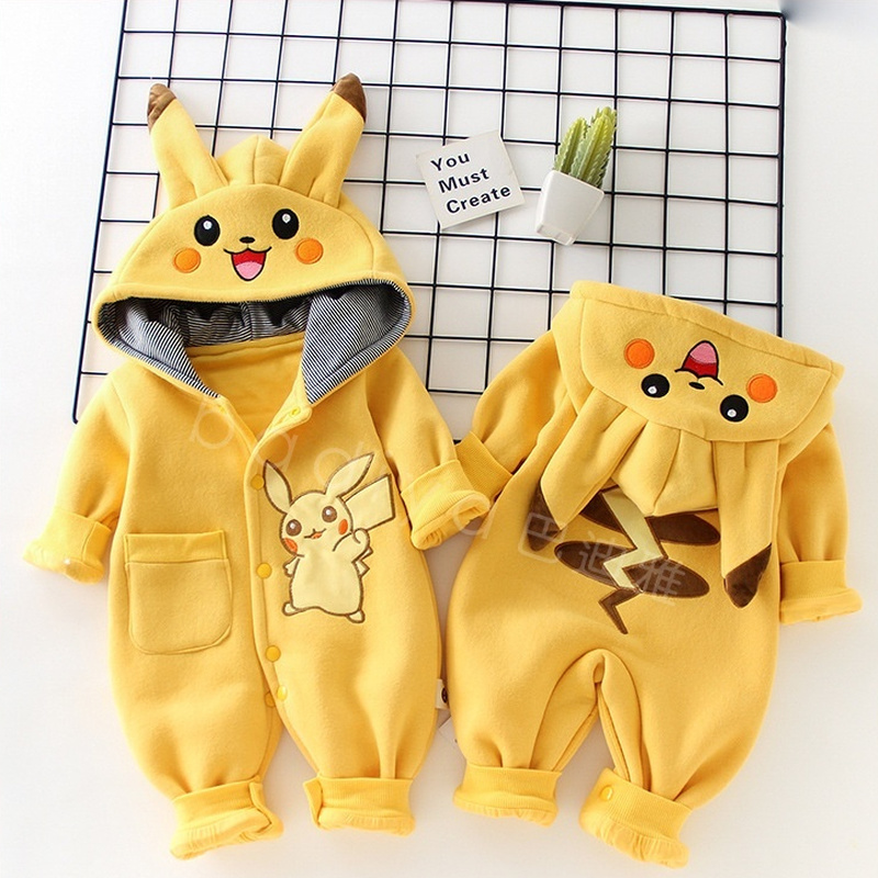 Cartoon Pocket Monsters Baby P - đánh giá và giá Winter Clothing 1 Year Old