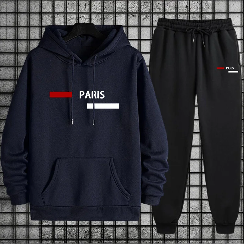 Men's Tracksuit Casual Hooded  - đánh giá và giá Winter Clothing Equipment