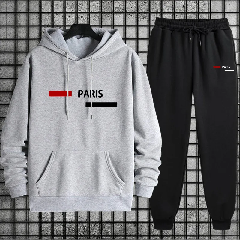 Men's Tracksuit Casual Hooded  - đánh giá và giá Winter Clothing Equipment