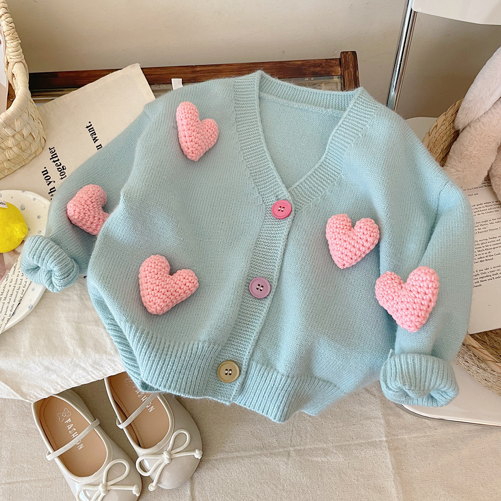 Girls Sweaters Coat Three-Dime - đánh giá và giá Winter Clothing 1 Year Old