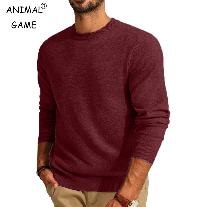 Men's Long Sleeve Sweaters Cre - đánh giá và giá Wool Blend Coat