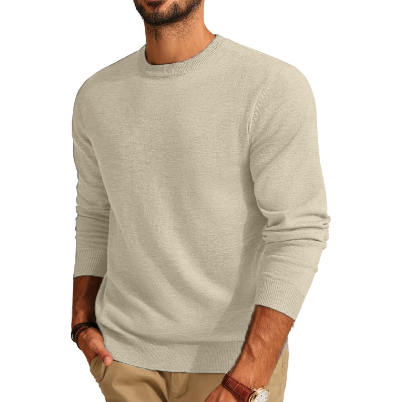 Men's Long Sleeve Sweaters Cre - đánh giá và giá Wool Blend Coat